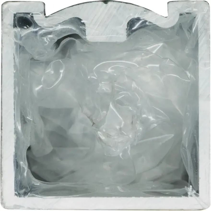 Cando trapleuning vierkant 40x40 mm RVS 100 cm