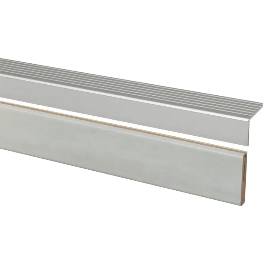 CanDo Traprenovatie Afwerklijst Beton Licht Grijs 130x5 cm