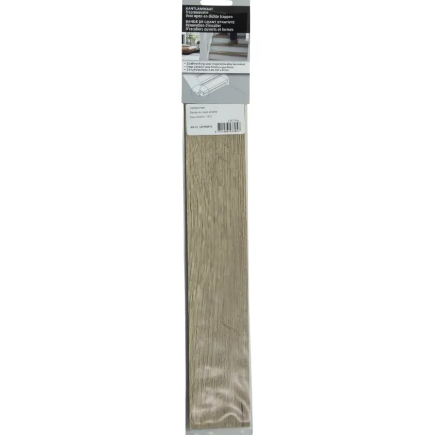 CanDo Traprenovatie Kantlaminaat Licht Eiken 40x6 cm - 2 Stuks