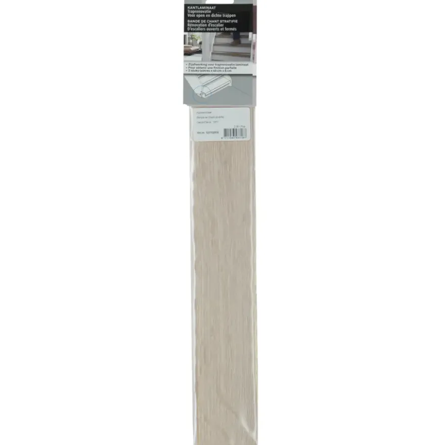 CanDo Traprenovatie Kantlaminaat IJs Eiken 40x6 cm - 2 Stuks