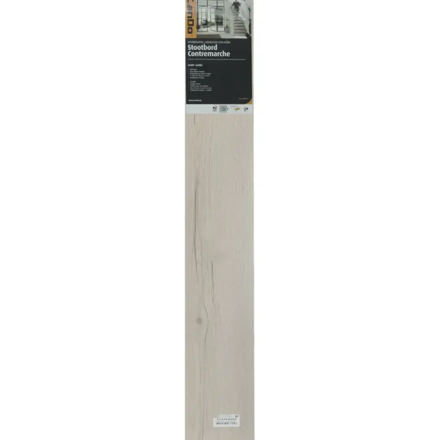 CanDo Traprenovatie Stootbord ijs eiken 20x130 cm - 3 Stuks