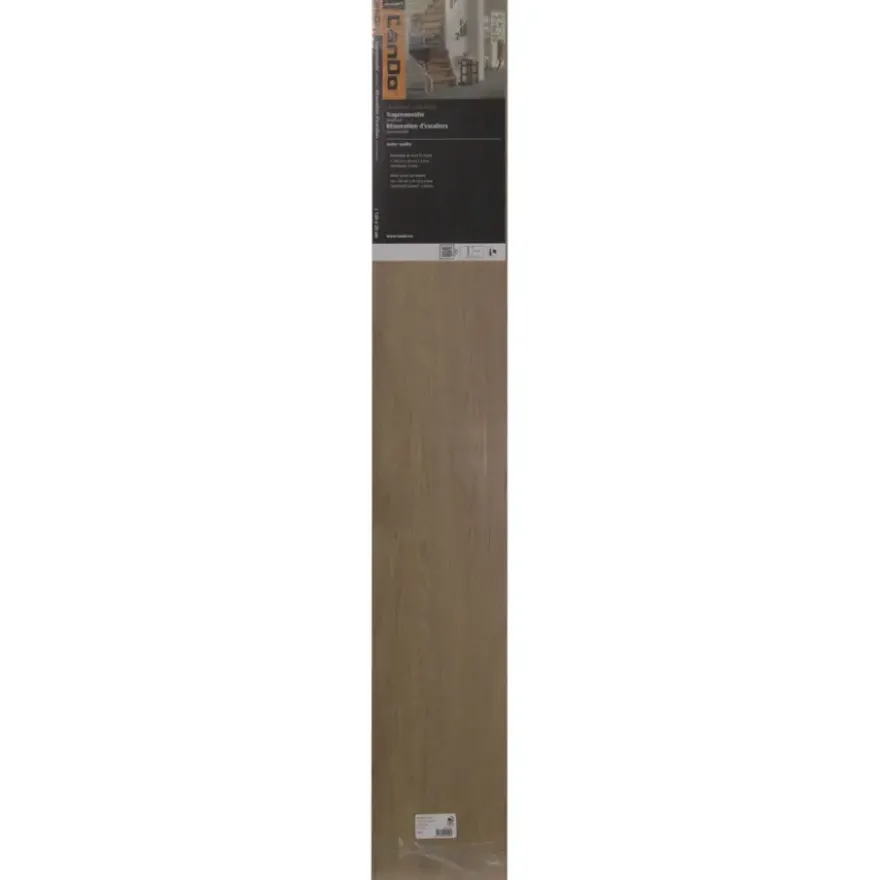 CanDo Traprenovatie Stootbord Eiken truffel 20x130 cm - 3 Stuks