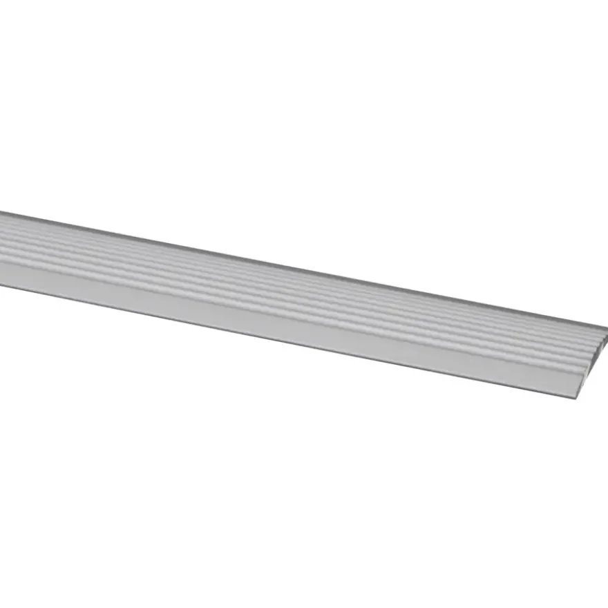 CanDo traprenovatie zelfklevende antislip strip aluminium 6,6 x 130 cm 4 Stuks
