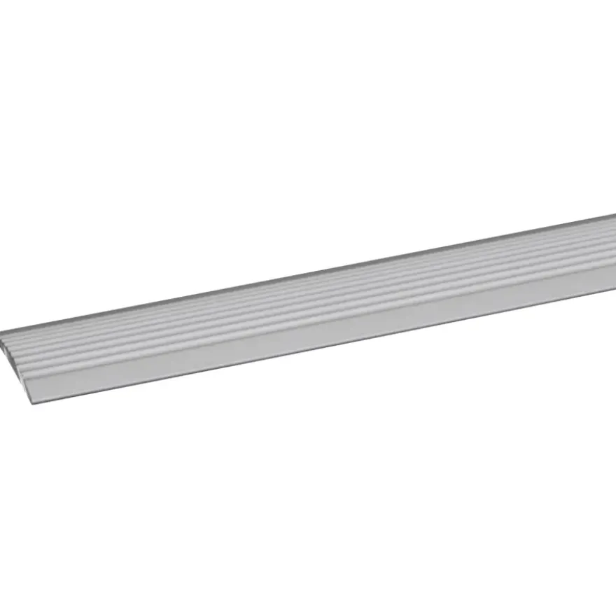 CanDo traprenovatie zelfklevende antislip strip aluminium 6,6 x 130 cm 4 Stuks