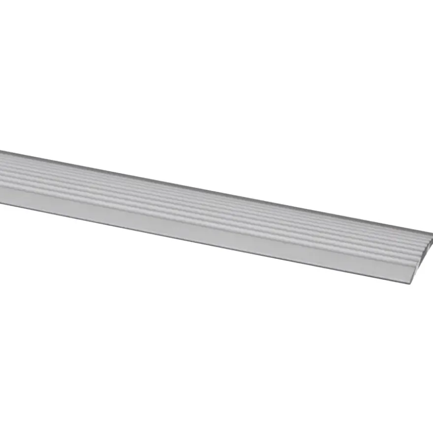 CanDo traprenovatie zelfklevende antislip strip aluminium 6,6 x 130 cm 4 Stuks