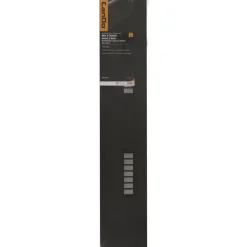CanDo Vensterbank Radiatorbekleding Zwart MDF 160x30 cm