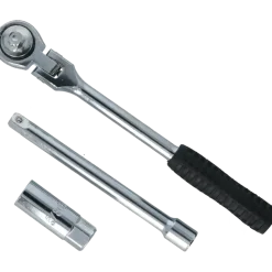 Carpoint bougiesleutel met ratel 16mm