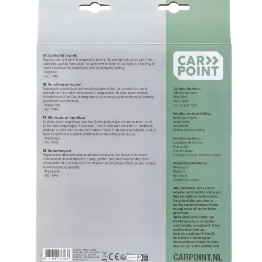 Carpoint Achterlichtset Magneetbevestiging 12V