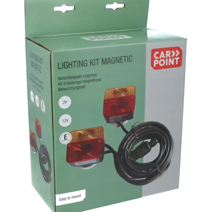 Carpoint Achterlichtset Magneetbevestiging 12V