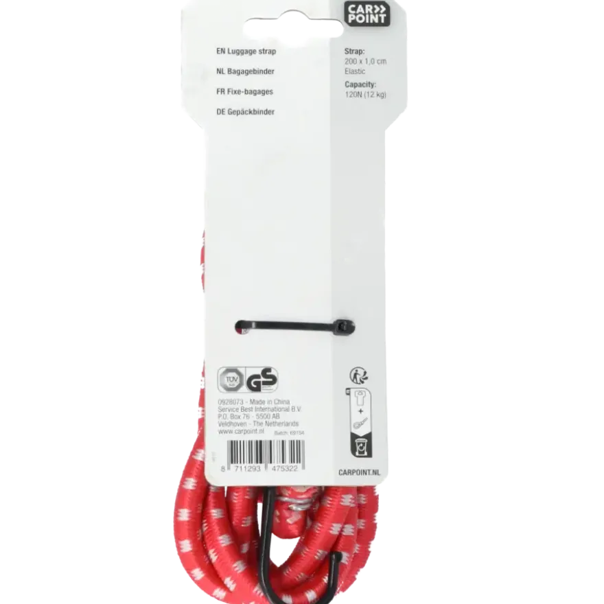 Carpoint Bagagebinder 200cm Ø 10mm