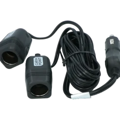 Carpoint dubbele verlengkabel tbv 12 volt lengte 2x2M