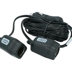Carpoint dubbele verlengkabel tbv 12 volt lengte 2x2M