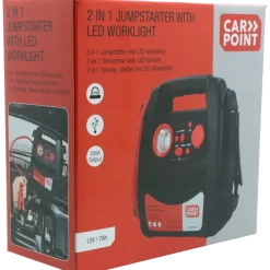 Carpoint Jumpstarter 12V/7AH 2in1 LED