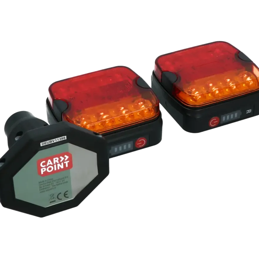 Carpoint magnetische achterlichten LED bluethooth verbinding