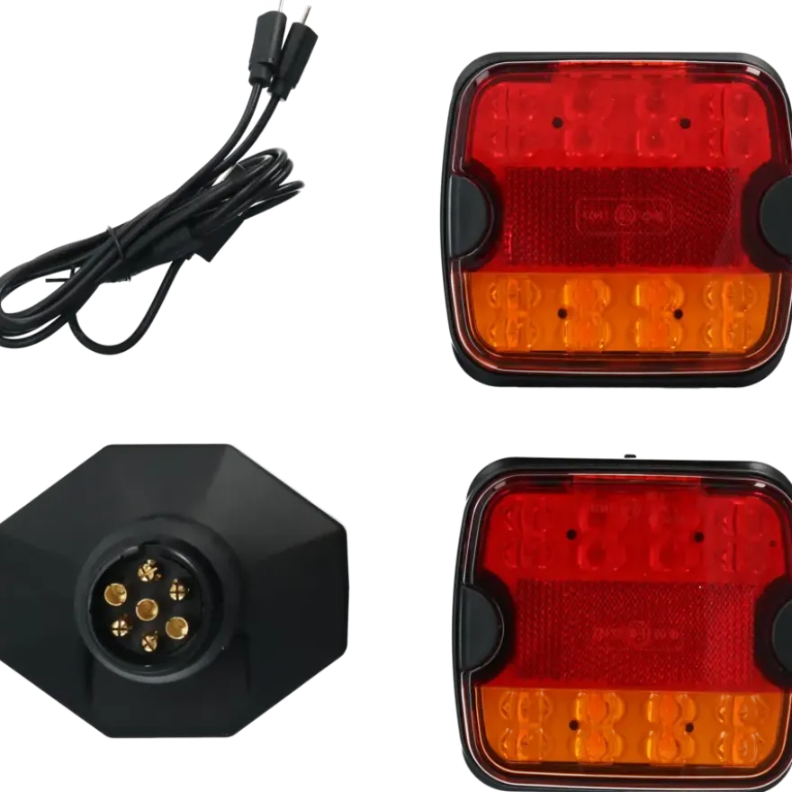 Carpoint magnetische achterlichten LED bluethooth verbinding