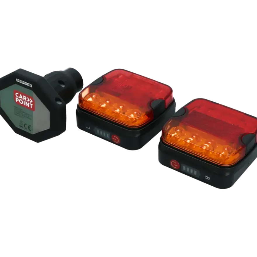 Carpoint magnetische achterlichten LED bluethooth verbinding