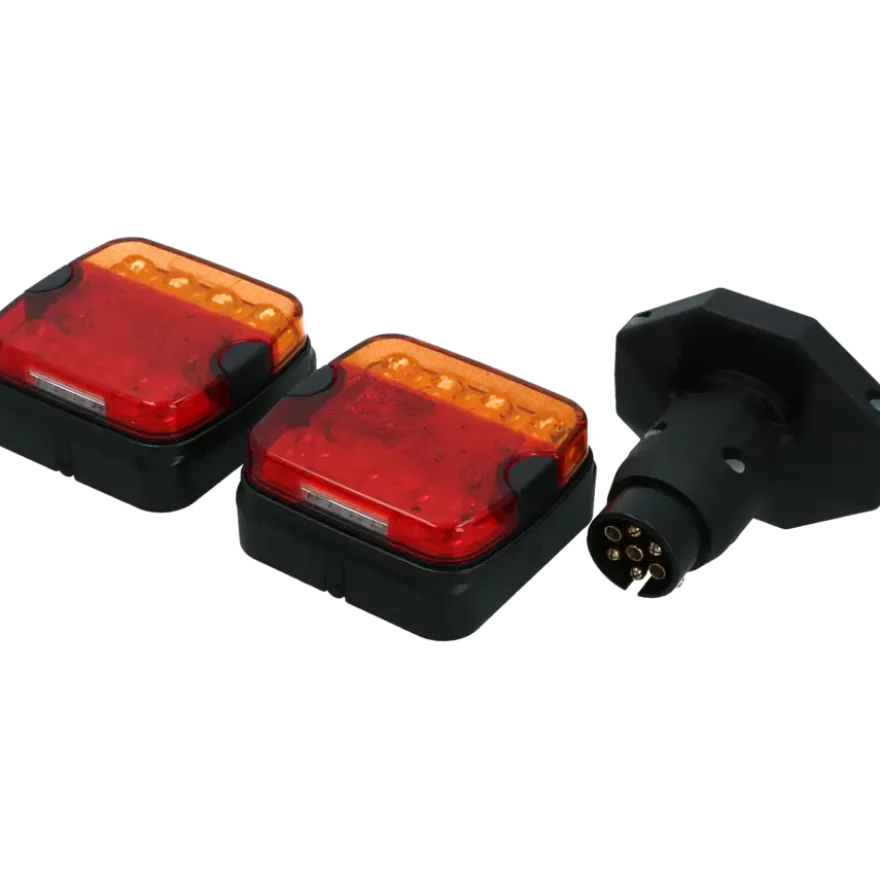 Carpoint magnetische achterlichten LED bluethooth verbinding