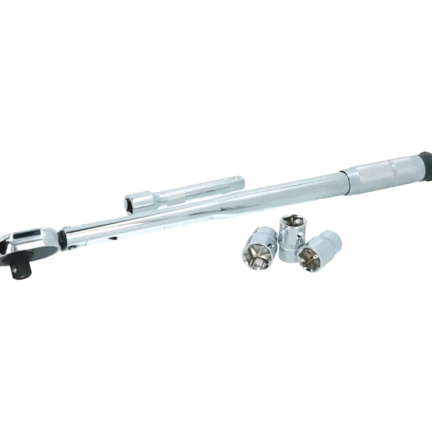 Carpoint momentsleutel 40-210Nm set 5-DLG