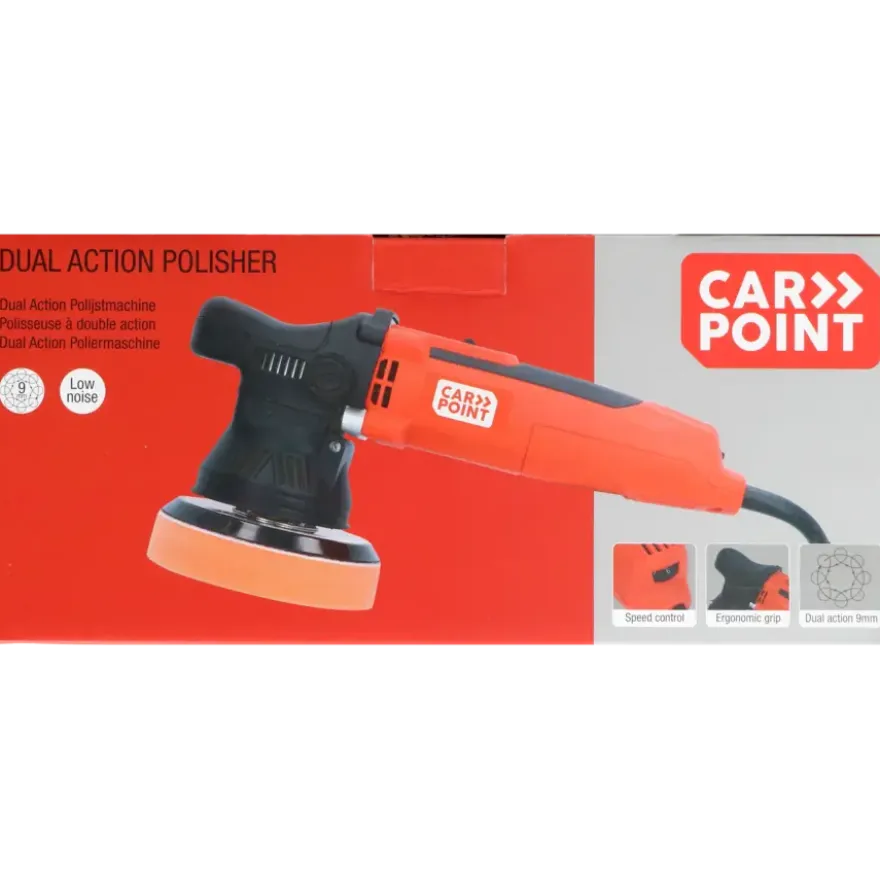 Carpoint polijstmachine dual action 650 watt