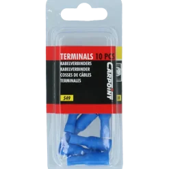 Carpoint Rondstekkerbus 549 Ø 5.0mm blauw blister 10 Stuks