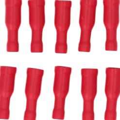 Carpoint Rondstekkerbus 548 Ø 4.0mm rood blister 10 Stuks