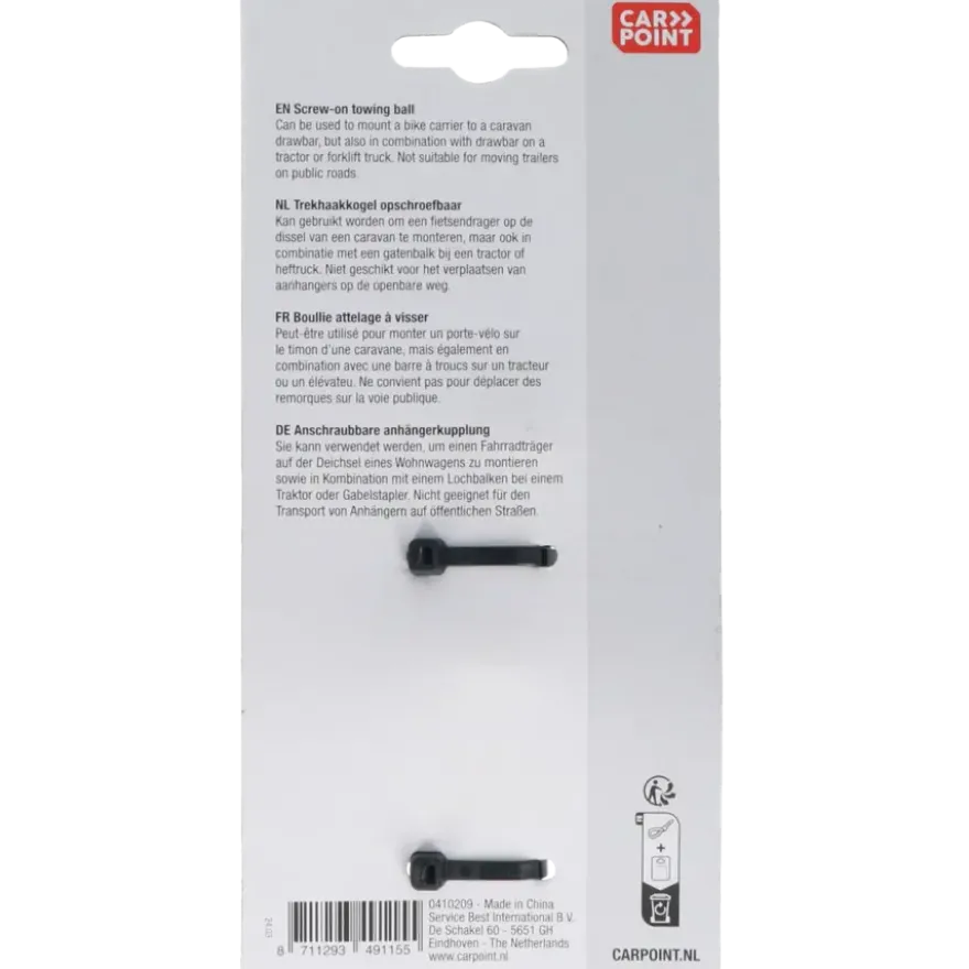 Carpoint Schroefkogel ø50mm (M22x2,5mm) 1,5t