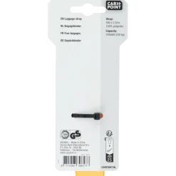Carpoint Spanband met Klem 5m x 25mm