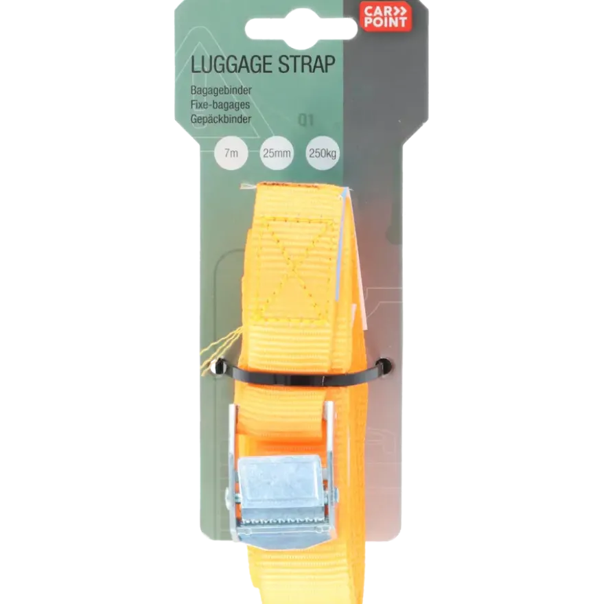 Carpoint Spanband met Klem 7m x 25mm