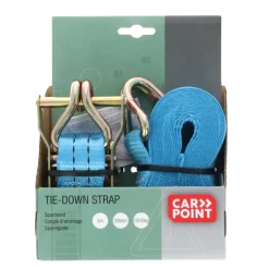 Carpoint Spanband met Ratel en Haken 5 Meter
