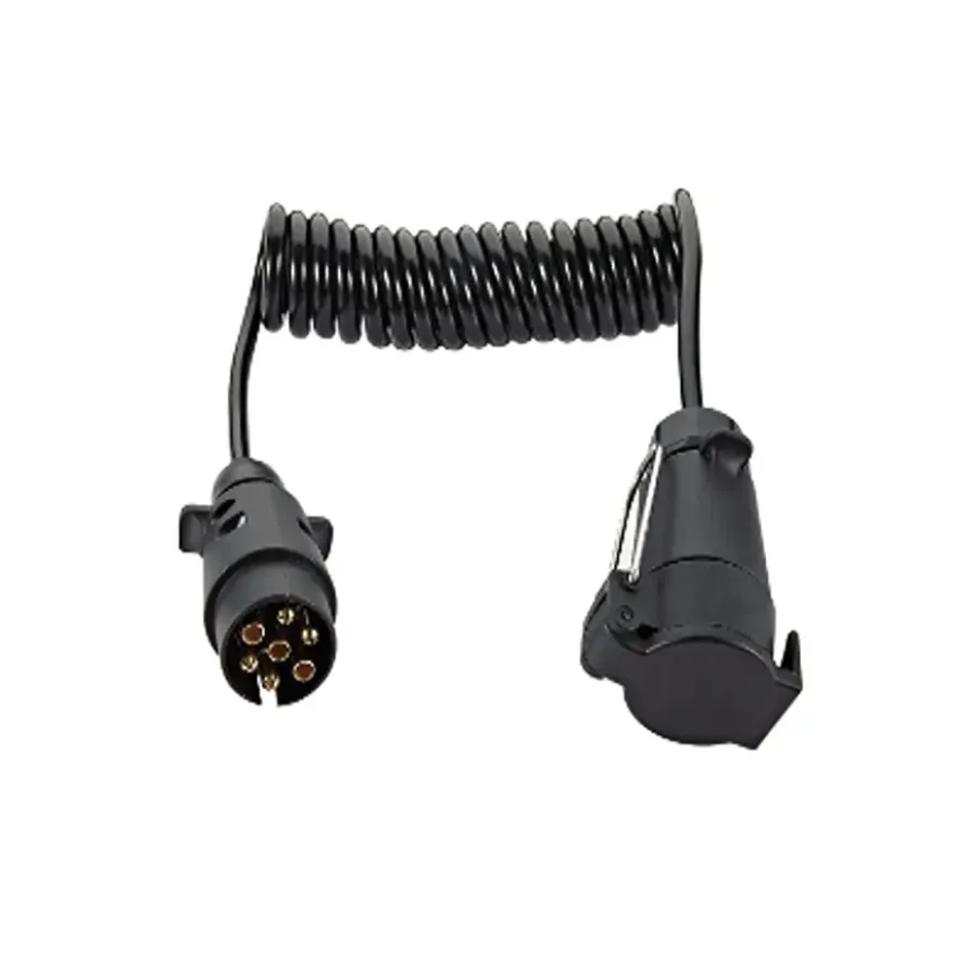 Carpoint spiraal trailer verlengkabel 7p - 7p stekker/stekkerdoos