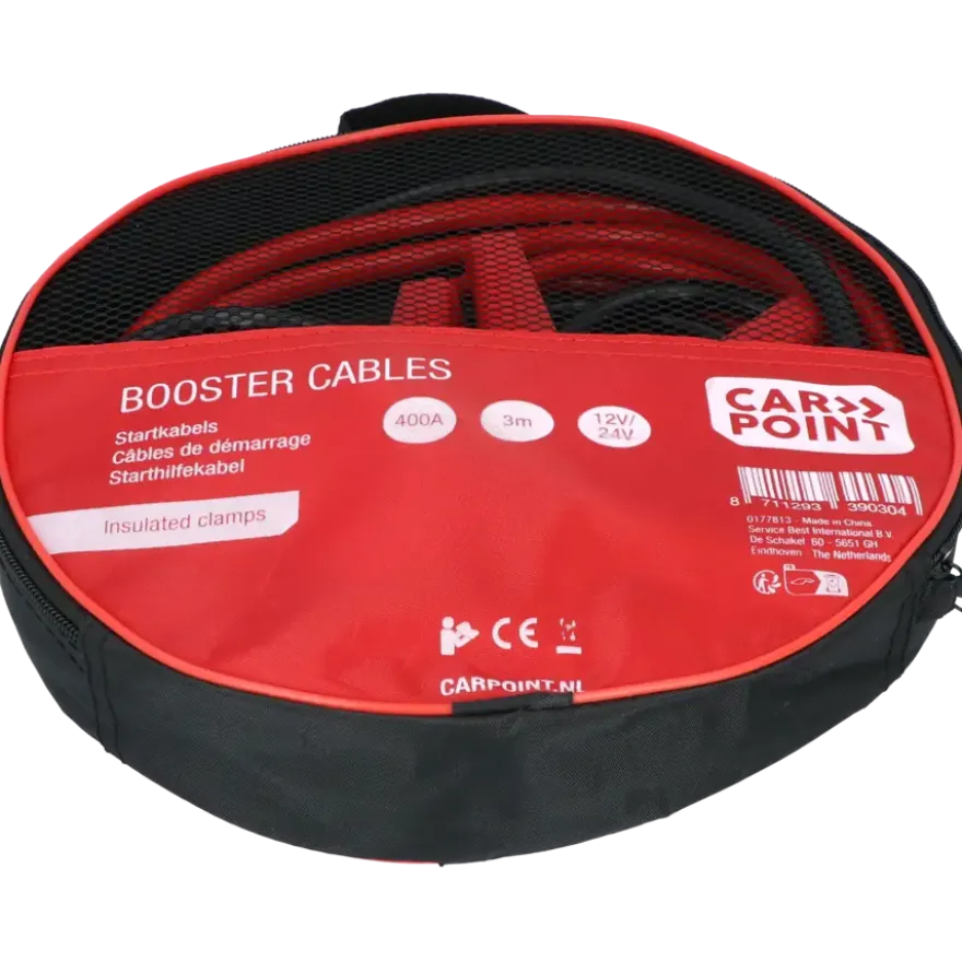 Carpoint startkabel 400A geïsoleerde klemmen