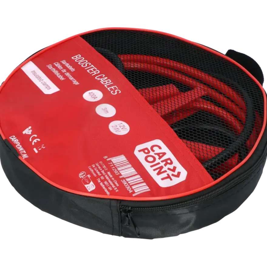 Carpoint startkabel 400A geïsoleerde klemmen