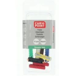 Carpoint Steenzekering 5-40A assortiment 10 Stuks