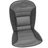 Carpoint Stoelkussen Comfort Zwart/Grijs