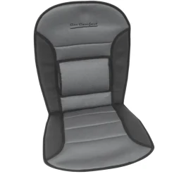 Carpoint Stoelkussen Comfort Zwart/Grijs