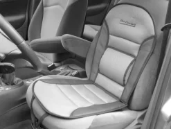 Carpoint Stoelkussen Comfort Zwart/Grijs