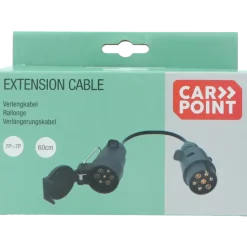 Carpoint trailer verlengkabel 7p stekker - 7p stekkerdoos