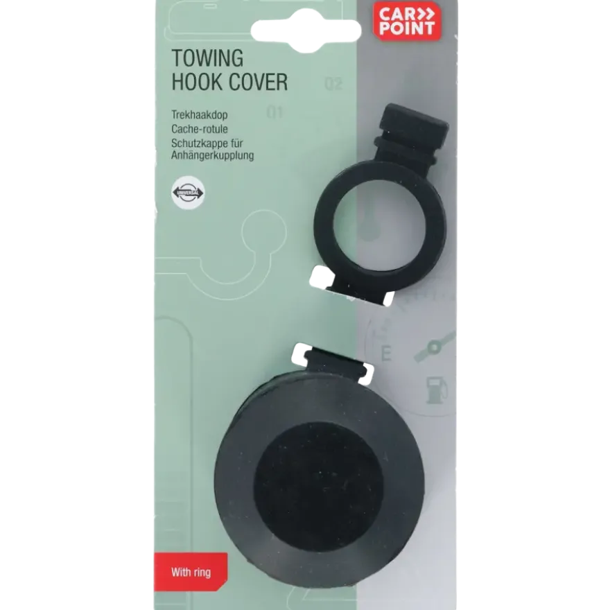 Carpoint Trekhaakdop met Ring Kunststof