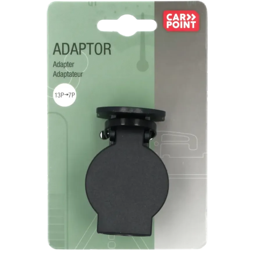 Carpoint Verloopstekker 13>7 Polig Kort