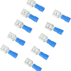 Carpoint Vlakstekerhuls 542 6.3x0.8mm blauw blister 10 Stuks