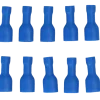 Carpoint Vlakstekerhuls 1542 6.3x0.8mm blauw blister 10 Stuks
