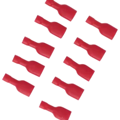 Carpoint Vlakstekerhuls 1541 6.3x0.8mm rood blister 10 Stuks