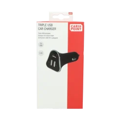 Carpoint 12/24V Triple USB Autolader 4.4A