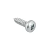 Carroserie schroef cilinderkop verzinkt 4,2x38 mm 15 stuks