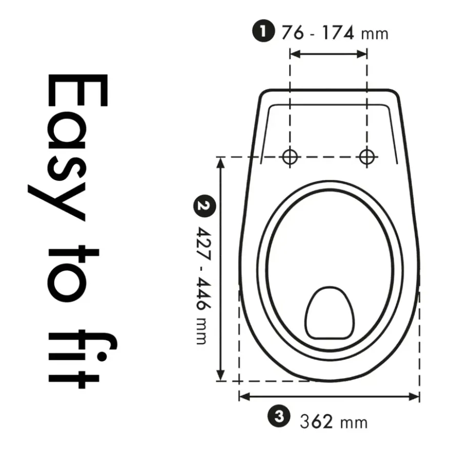Cedo Brooklyn wc bril softclose duroplast
