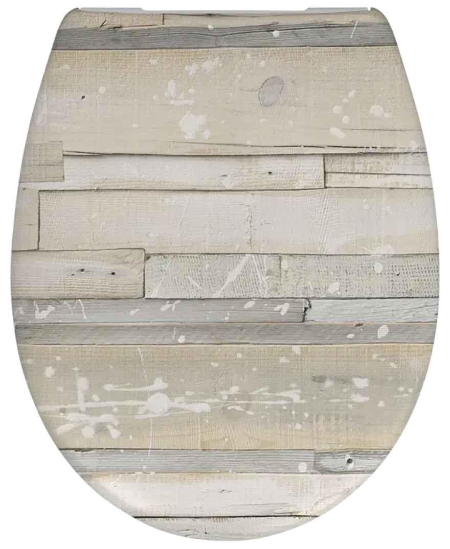 Cedo Pastel Wood WC-bril duroplast hout pastel