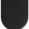 Cedo Tropea Beach wc bril zwart softclose D-vorm thermoplast