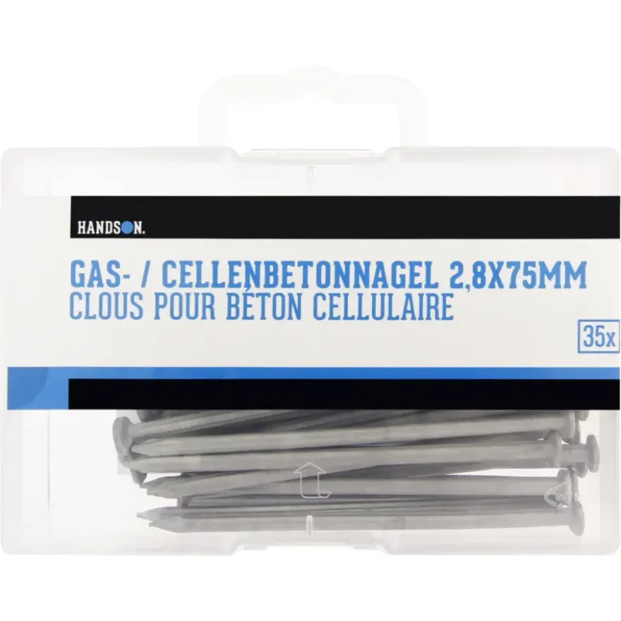 Cellenbetonnagels 2,8 x 75 mm 35 stuks