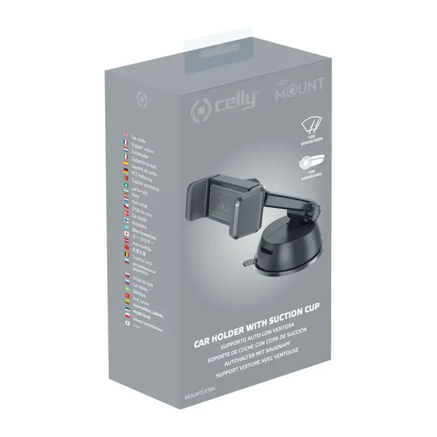 Celly Telefoonhouder Mount XT Zwart