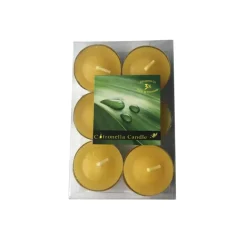 Citronella theelicht 6 stuks